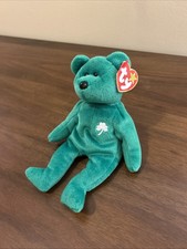 Ty Beanie Baby Erin The Bear 1997 Retired Plush Toy