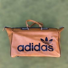 Borsa Adidas Square Boston vintage con stampa logo Rara