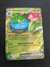 VENUSAUR EX 001/142 - SCR Pokemon Corona Astrale - eng - NEAR MINT A10