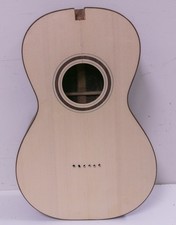 Incomplete/Damaged Custom Size 2 Parlor Acoustic Guitar Body - Cary E. Donaldson