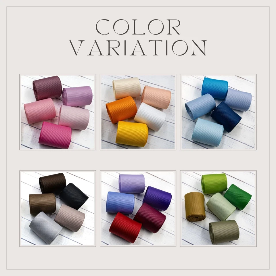 Summer-Ray 60 Yards (30 x 2 Yards) Grosgrain Ribbon 1.5 Inches (38mm) Mixed C... - Image 3 of 4