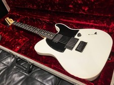 Fender Jim Root Telecaster E-Gitarre weiß hat Dellen