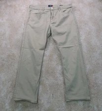 Dockers  jeancut Straight Leg Pants Men's 38x30 Beige Flat front khaki pants