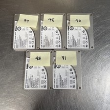 Lot Of 5 Dell Ssd Dc S3500 Series 800 Gb Sata Working For Parts See Description