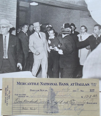 Jack Ruby Nightclub Owner 1963 Shot Lee Harvey Oswald Autograph Signed Check ...