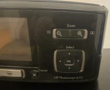 HP Photosmart A717 Digital Photo Injet Printer Not Tested 