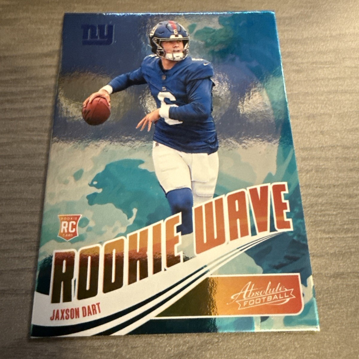 2025 Panini Absolute Rookie Wave Jaxson Dart #RW-JDT Giants | eBay