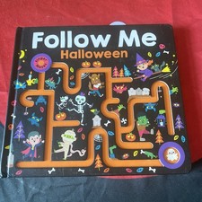  KIDS    Follow Me Halloween 2018, Hardcover Maze Book  HALLOWEEN 