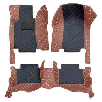 Car Floor Mat For BMW X6 E71 2007-2014 Car Carpet Full Set Black Brown
