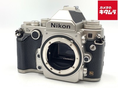 NIKON Df 16.2MP DSLR Camera Body SILVER -EXC- `9646