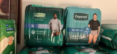 Depend Fit-Flex Underwear XL Gray Maximum Absorbency for Men Disposable