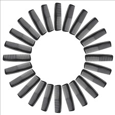 Bulk Lot 5" Pocket Combs-Black Fine  wide tooth-Travel  Grooming: 10,50,100