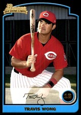 Travis Wong 2003 Bowman #325 Cincinnati Reds MLB READ FREE SHIPPING AutographDen