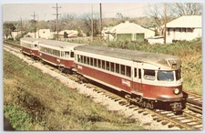 Vintage 1971 Philadelphia & Western Bullet Train Postcard TP34