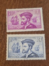 Timbre France 296/297** neuf sans charnière  ref B 5/6