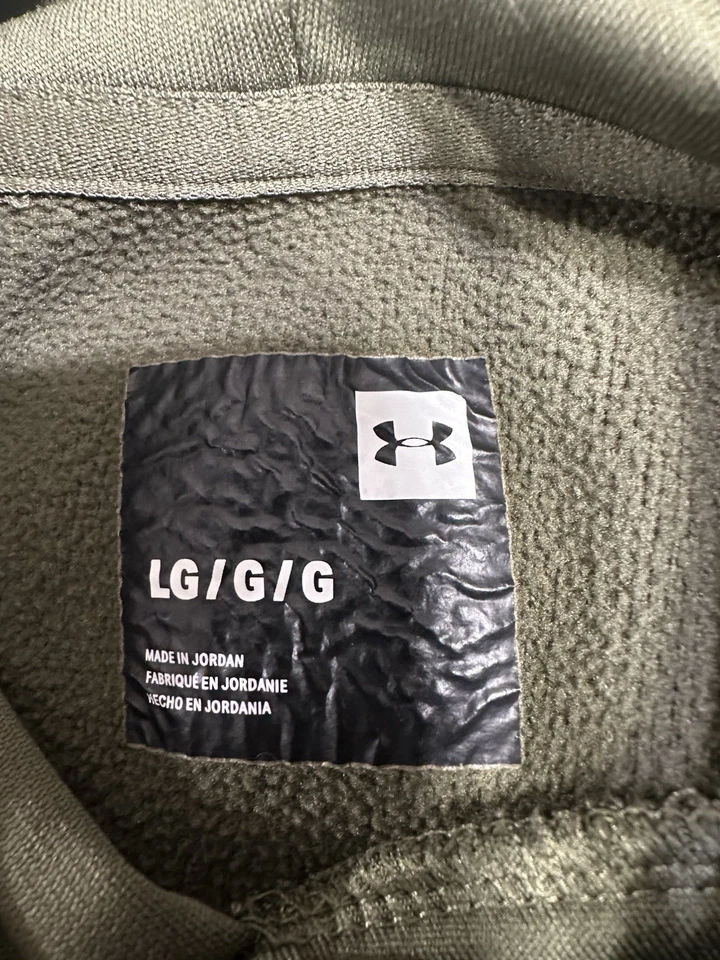 Under Armour Men's Armour Fleece Hunt Logo Hoodie 2022 L Large - Image 3 of 4