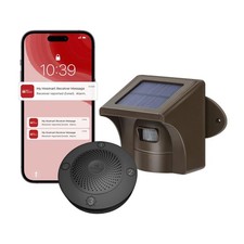 Pro 3 Solar Driveway Alarm with App, 1/2 Mile Range, Wireless Outdoor Weather...