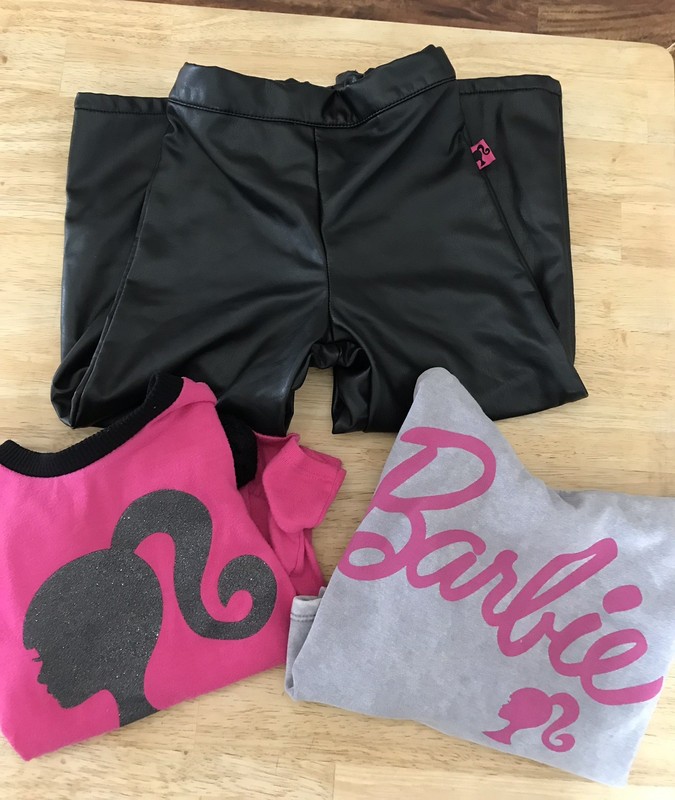Toddler Girls Barbie Outfit / 3 Piece Set, Sz 4T 