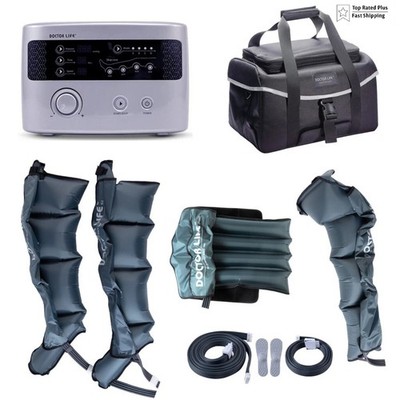 [DOCTOR LIFE] LX9max Full Body (A), Air Compression Leg Massager for Circulation
