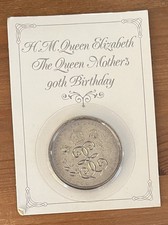 H M Queen Elizabeth the Queen Mother's 90th Birthday &pound;5 Coin, Mint, Uncirculated