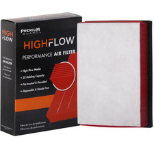 Premium Guard Highflow High Performance Pre-Oiled Disposable Engine Air Filter