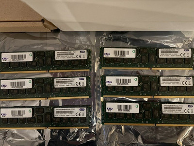 192 GB DDR4 ECC REG RAM   SET 6 * 32GB ATP LR DIMM   getestet   Top Zustand