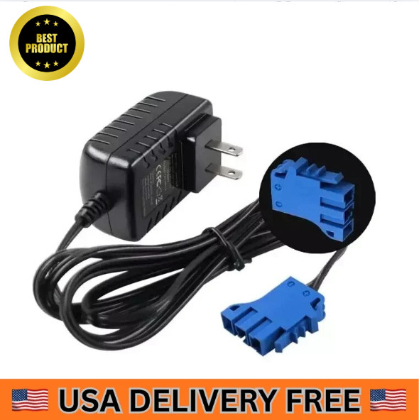 12V Battery Charger for Peg Perego, Ground Force Tractor John Deere Gator XUV ..