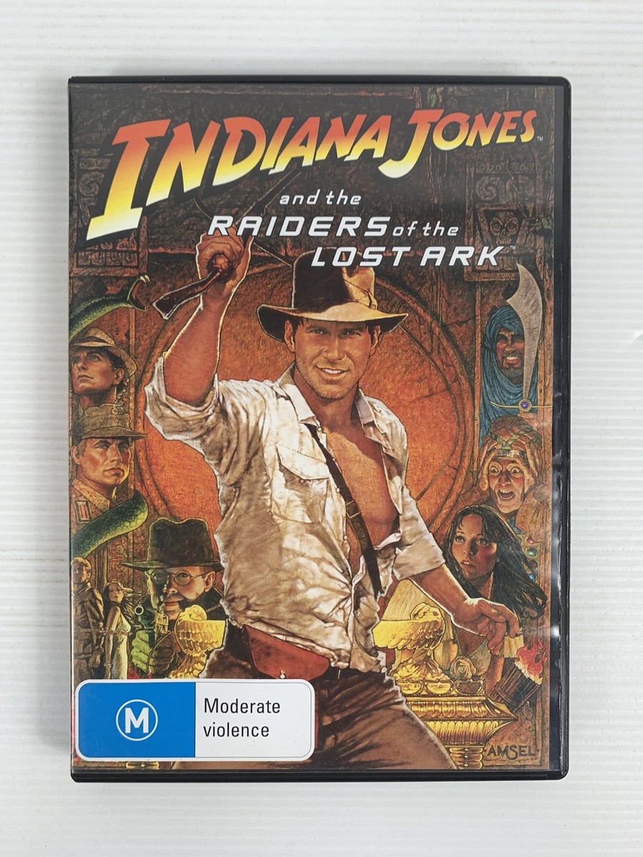 Indiana Jones and the Raiders of the Lost Ark DVD Harrison Ford R4