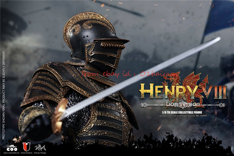 Coomodel Se045 1/6 Series Of Empires Henry Viii Lion Ver