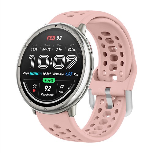 For Huami Amazfit Active 2 Silicone Sport Band Strap Replacement Bracelet Wrist - Picture 37 of 64