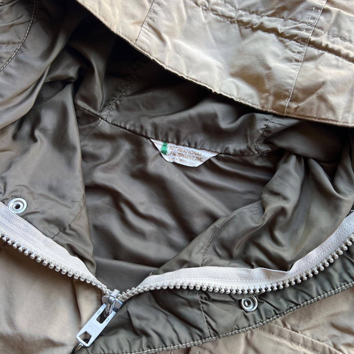 ジャケット・アウター 70s REI Mountain Parka Jacket Vintage 70s 80s REI Mountain Parka Hooded Jacket Mens Size