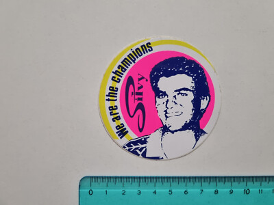 Adhesive Silvy We Are The Champions Sticker Autocollant Vintage 80s ...