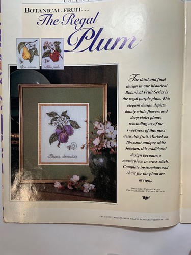 BH&G Cross Stitch&Country Crafts Jan/Feb 1994 Love Tokens 20 Designs Magazine - Imagen 5 de 9
