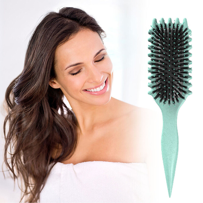 Bounce Curl Define Styling Brush Curly Hair Frizz Preventing Smoothes