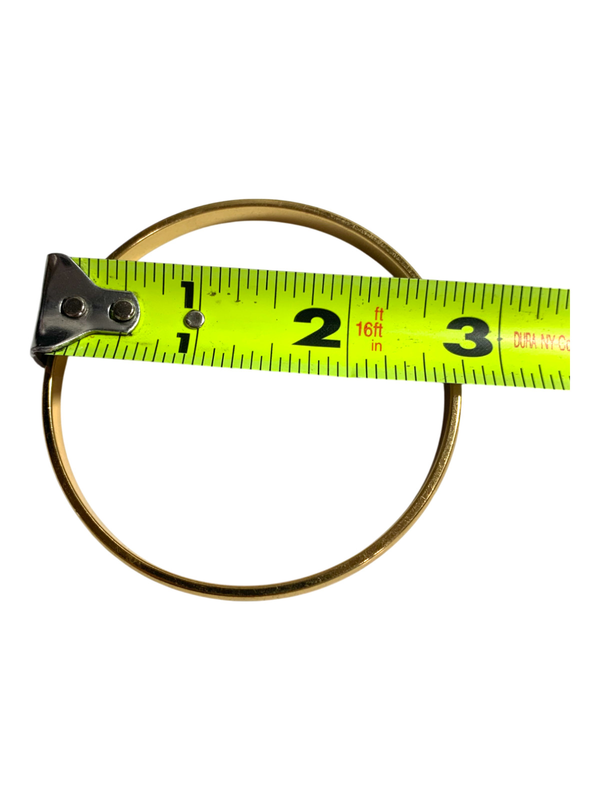 Monet Gold Stackable Bangles Polished & Etched Si… - image 6