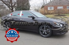 Fit2009-2015 Nissan Maxima 6pc Chrome Pillar Post Stainless Steel Trim Fit2009-2015 Nissan Maxima 6pc Chrome Pillar Post Stainless Steel Trim