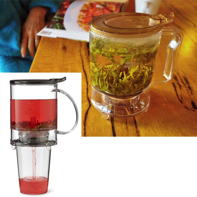 HandyBrew Tea Maker Loose Leaf Tea, HOT AND ICED TEA STEEPER, 17 Fl Oz