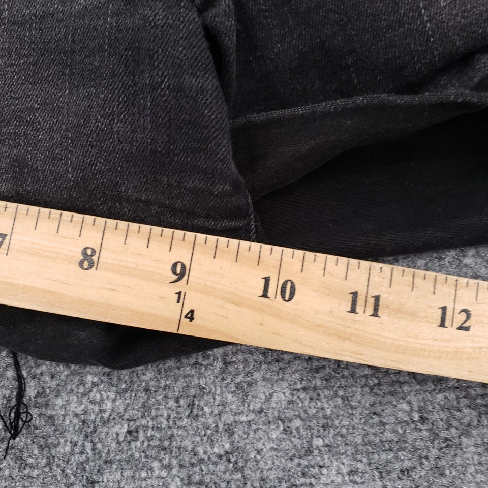 American Eagle Shorts Women 4 Black Super High Rise Shortie Next Level Stretch — 第 3/4 张图片