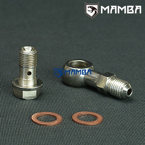 4AN Turbo Oil Feed Banjo Bolt Kit For HKS T3G / 2.5mm restrictor Prevent Smoke eBay