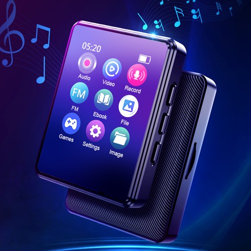 8/16/32/64G MP3 Student Walkman MP3 Player Bluetooth-Compatible 5.0 HIFI Sound - Photo 1 sur 27