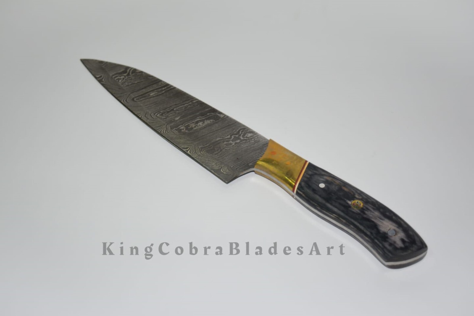 Handmade Damascus Steel Chef Knife Set with Bag Kitchen Knife