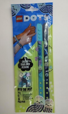 LEGO DOTS Into The Deep Bracelets with Charms 41942 DIY Craft Bracelet Kit 