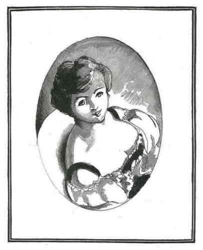 SCHÖNHEIT mit DÉCOLLETÉ - René Georges HERMANN-PAUL - Original Holzschnitt 1927 - Bild 1 von 1