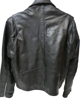 AMERI ♡ LEATHER JACKET Michael Hoban WhereMI USA Independence Day American Flag Genuine