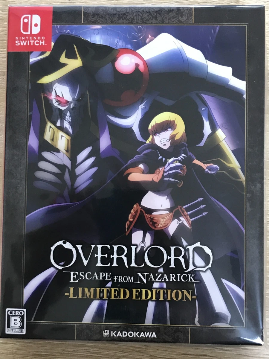OVERLORD: ESCAPE FROM NAZARICK -LIMITED EDITION- Switch Games From