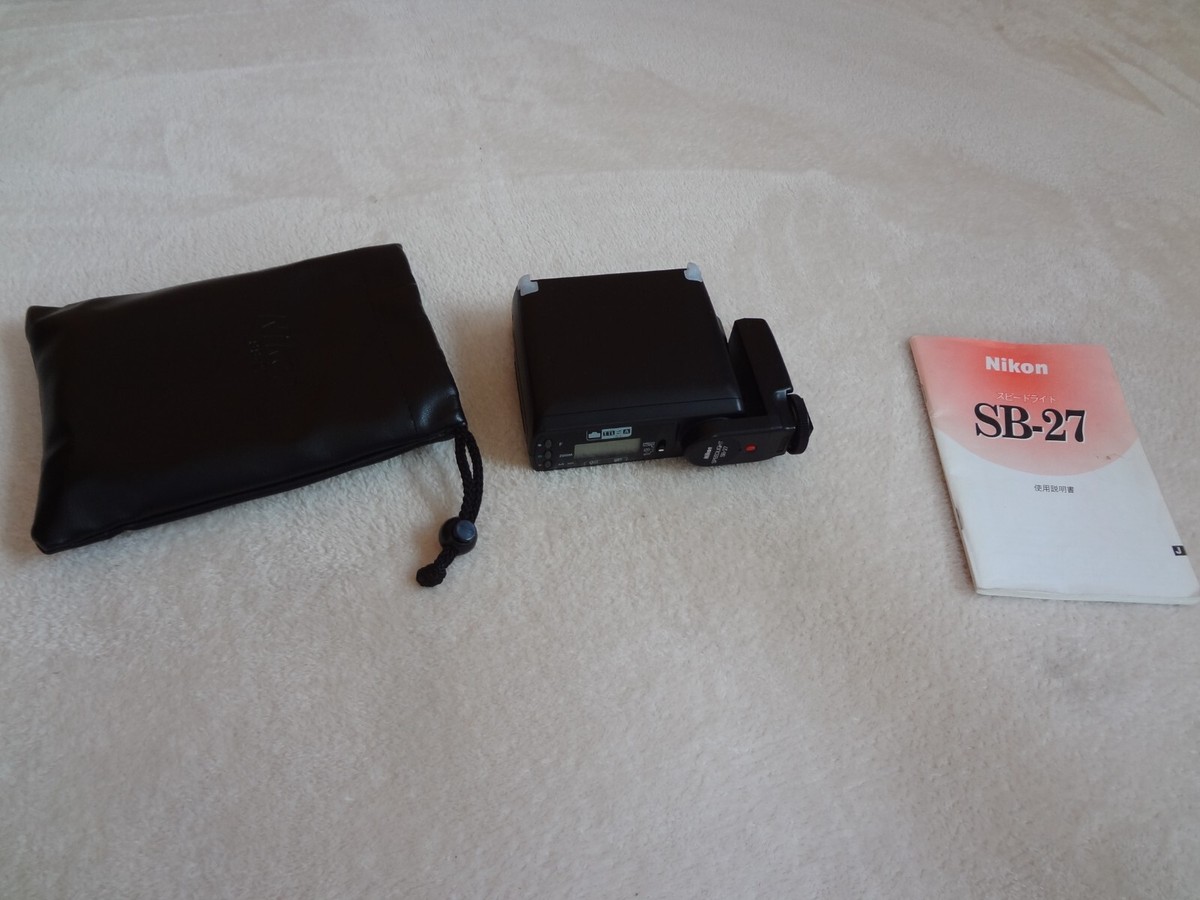 Nikon Speedlight SB-27 Shoe Mount Flash for Nikon for sale online