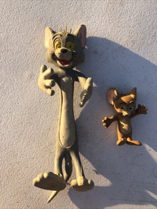 Vintage 1979 MGM Tom and Jerry Bendable Rubber Figure Lot Made in Hong Kong | eBay