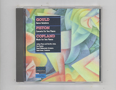 (CD) Joshua Pierce & Dorothy Jonas Play Gould, Piston & Copland / [KOCH]