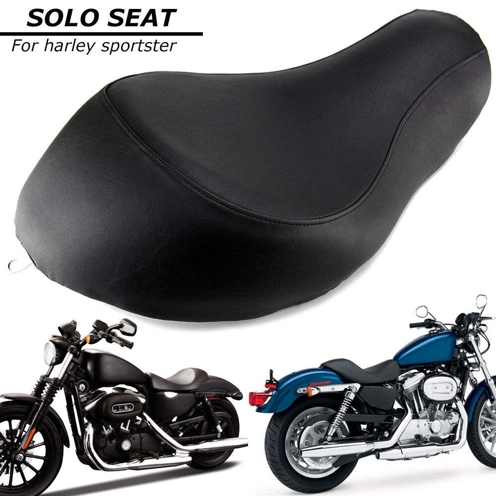 Wide Low-Pro Solo Seat For Harley Sportster XL883 1200 N 48 2005