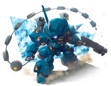 Anime Kampfer Mobile Suit Gundam 0080 War In The Gaming Mat Desk 29317